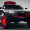Audi RS Q e-tron – twin motor electric off-roader, TFSI engine to recharge battery; to race in 2022 Dakar Rally