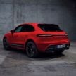 2022 Porsche Macan facelift – revised petrol SUV revealed with more power, minor aesthetic tweaks