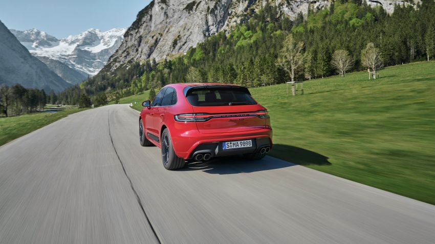 2022 Porsche Macan facelift – revised petrol SUV revealed with more power, minor aesthetic tweaks 1321233