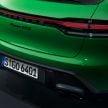 2022 Porsche Macan facelift – revised petrol SUV revealed with more power, minor aesthetic tweaks