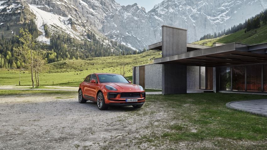 2022 Porsche Macan facelift – revised petrol SUV revealed with more power, minor aesthetic tweaks 1321223