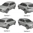 Ini gambar sebenar Honda BR-V generasi baru? Imej paten untuk versi produksi N7X Concept tertiris