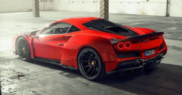 Ferrari F8 N-Largo by Novitec – new widebody kit, 3.9L twin-turbo V8 makes 818 PS, 903 Nm; 15 units globally