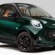 2021 smart EQ fortwo Racing Green Edition unveiled