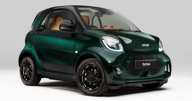 2021 smart EQ fortwo Racing Green Edition unveiled