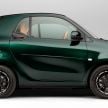 2021 smart EQ fortwo Racing Green Edition unveiled