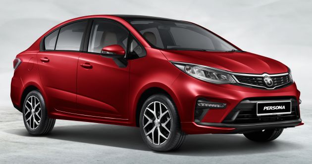 2022 Proton Persona facelift launched in Malaysia – 3 variants; 1.6L with CVT, brown leather; from RM46k
