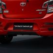 2022 Toyota Agya GR Sport in Indonesia, from RM45k