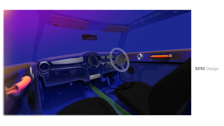 MINI Strip revealed as a pared-back Cooper SE by Paul Smith – sustainable materials and a simplified cabin 1330849