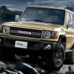 Toyota Land Cruiser 70 Series edisi ulang tahun ke-70 dikeluarkan di Australia, 600 unit sahaja, V8 4.5 liter