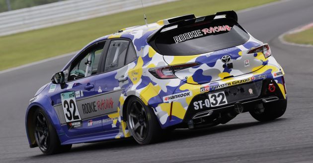 Toyota Corolla kuasa hidrogen tamatkan perlumbaan jarak jauh Super Taikyu di Jepun, enjin 1.6L GR Yaris