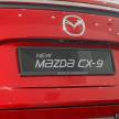 GALLERY: 2021 Mazda CX-9 Skyactiv-G 2.5L Turbo AWD – now with wireless Apple CarPlay; RM336,215