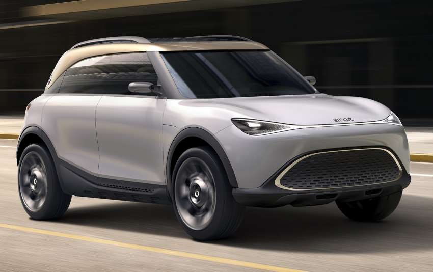 Smart Concept #1 – near-production electric SUV is first model of new era under Geely part ownership 1341933