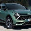 2022 Kia Sportage debuts in Europe: first Euro-specific model with bespoke chassis tuning, shorter wheelbase