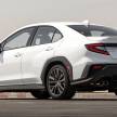 2022 Subaru WRX debuts – 2.4L turbo boxer with 271 hp and 350 Nm; 6MT and CVT; adaptive dampers