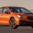 2022 Subaru WRX debuts – 2.4L turbo boxer with 271 hp and 350 Nm; 6MT and CVT; adaptive dampers
