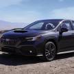 2022 Subaru WRX debuts – 2.4L turbo boxer with 271 hp and 350 Nm; 6MT and CVT; adaptive dampers