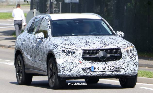 SPYSHOTS: Next Mercedes-Benz GLC seen on test