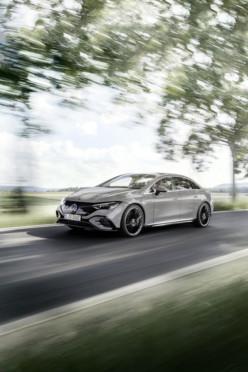 Mercedes-Benz EQE revealed – electric E-Class equivalent is a smaller EQS with 292 PS, 660 km range 1341394