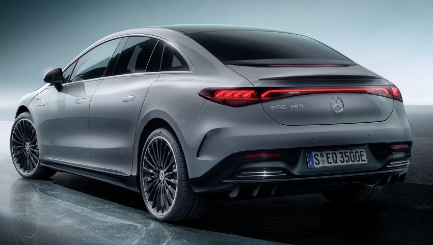 Mercedes-Benz EQE revealed – electric E-Class equivalent is a smaller EQS with 292 PS, 660 km range 1341353