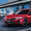 2022 Honda Civic launched in Indonesia – sole RS variant only; 178 PS and 240 Nm; priced from RM166k