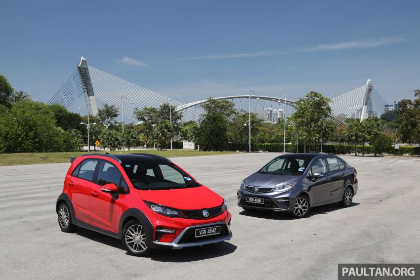 2022 Proton Iriz vs Persona facelifts – new Malaysian hatchback and sedan get compared side by side 1363922