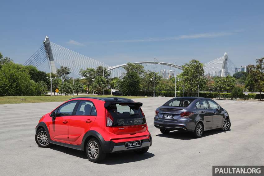 2022 Proton Iriz vs Persona facelifts – new Malaysian hatchback and sedan get compared side by side 1363923