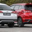 2021 Toyota Vios GR Sport vs Yaris 1.5G in Malaysia – sporty sedan and top-spec hatchback side by side