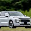 2022 Mitsubishi Outlander PHEV debuts – now with 20 kWh battery, 87 km EV range, more powerful e-motors