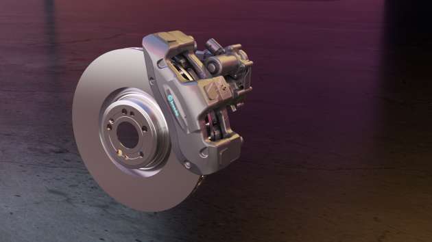 Brembo Sensify braking system enters production – intelligent system with electromechanical, AI functions