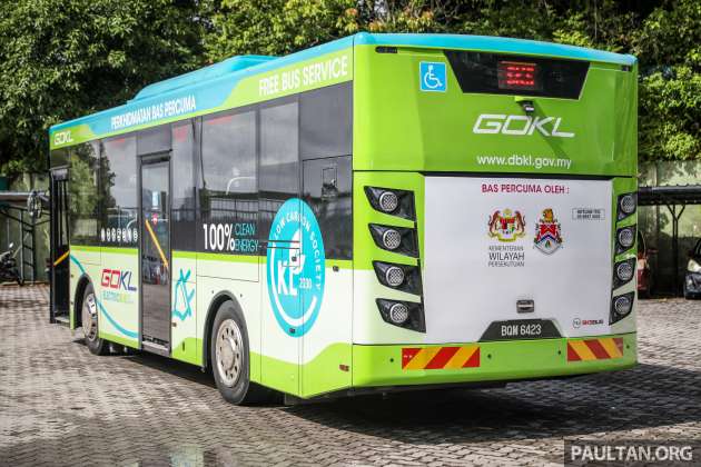 GoKL free bus service – non-Malaysians to pay fare on three more routes fr Jan 2025; FOC for kids up to 12yrs