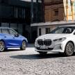 U06 BMW 2 Series Active Tourer debuts – all-new styling; petrol, diesel engines first; PHEVs next year