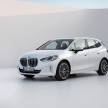 U06 BMW 2 Series Active Tourer debuts – all-new styling; petrol, diesel engines first; PHEVs next year