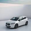U06 BMW 2 Series Active Tourer debuts – all-new styling; petrol, diesel engines first; PHEVs next year
