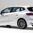 U06 BMW 2 Series Active Tourer debuts – all-new styling; petrol, diesel engines first; PHEVs next year