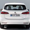 U06 BMW 2 Series Active Tourer debuts – all-new styling; petrol, diesel engines first; PHEVs next year