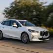 U06 BMW 2 Series Active Tourer debuts – all-new styling; petrol, diesel engines first; PHEVs next year