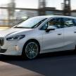 U06 BMW 2 Series Active Tourer debuts – all-new styling; petrol, diesel engines first; PHEVs next year