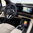 U06 BMW 2 Series Active Tourer debuts – all-new styling; petrol, diesel engines first; PHEVs next year