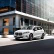 U06 BMW 2 Series Active Tourer debuts – all-new styling; petrol, diesel engines first; PHEVs next year