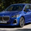 U06 BMW 2 Series Active Tourer debuts – all-new styling; petrol, diesel engines first; PHEVs next year