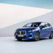 U06 BMW 2 Series Active Tourer debuts – all-new styling; petrol, diesel engines first; PHEVs next year