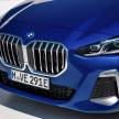 U06 BMW 2 Series Active Tourer debuts – all-new styling; petrol, diesel engines first; PHEVs next year