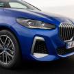 U06 BMW 2 Series Active Tourer debuts – all-new styling; petrol, diesel engines first; PHEVs next year