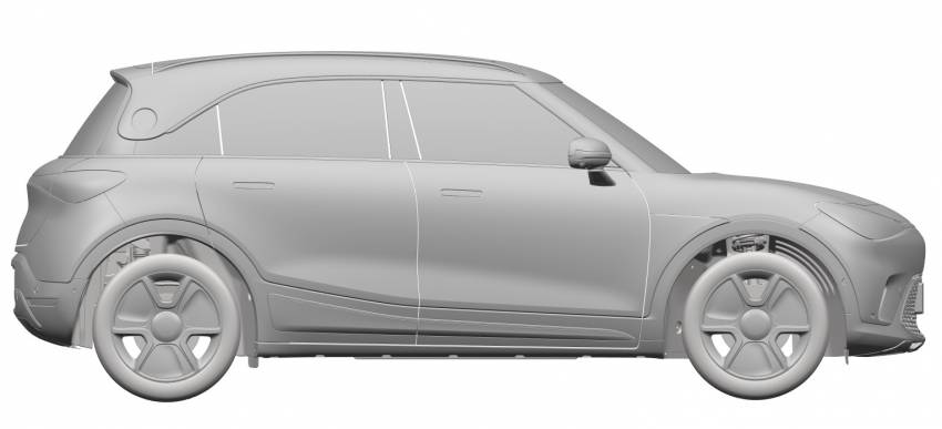 smart electric SUV shown in patent images – Geely-developed small crossover based on Concept #1 1356359