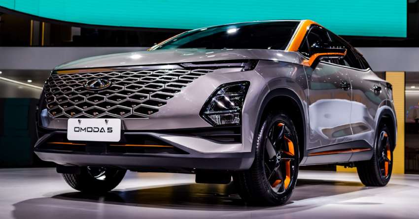 Chery Omoda 5 debuts in China – Honda HR-V rival; coming to global markets; 197 PS 1.6L TGDI; 7DCT 1382185