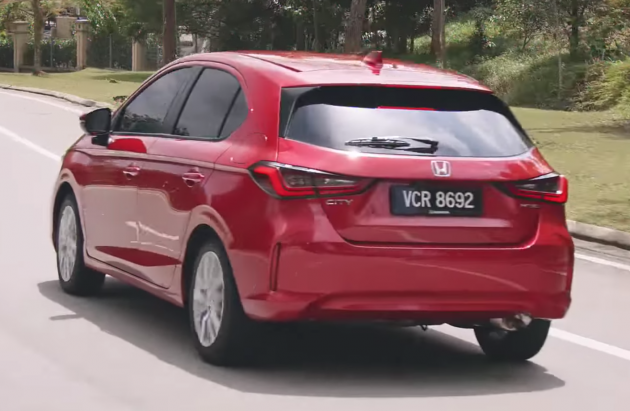 2022 Honda City Hatchback Malaysia product video features many Toyotas – first look at 1.5L V spec petrol