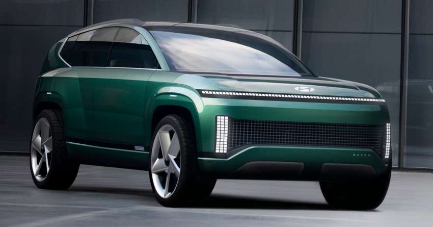 Hyundai Seven concept unveiled at LA Auto Show – previews Ioniq 7 three-row EV SUV arriving in 2024 1377880