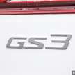 GAC Motor GS3 launched in Malaysia – B-segment SUV priced from RM89k; 1.5L NA, 6AT; two variants
