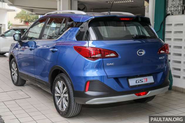 Malaysia-spec GAC GS3 is the company’s first ever right-hand drive car – 130 changes, CKD in pipeline